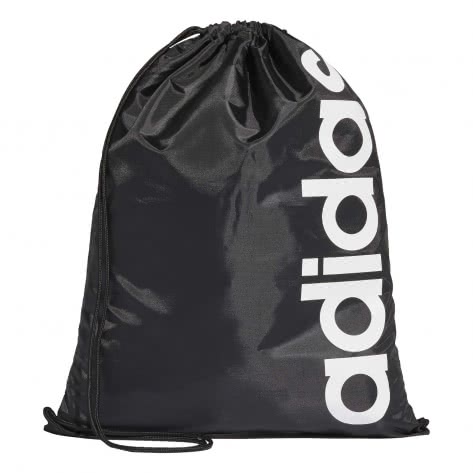 adidas Turnbeutel Linear Core Gym Sack DT5714 black/black/white | One size
