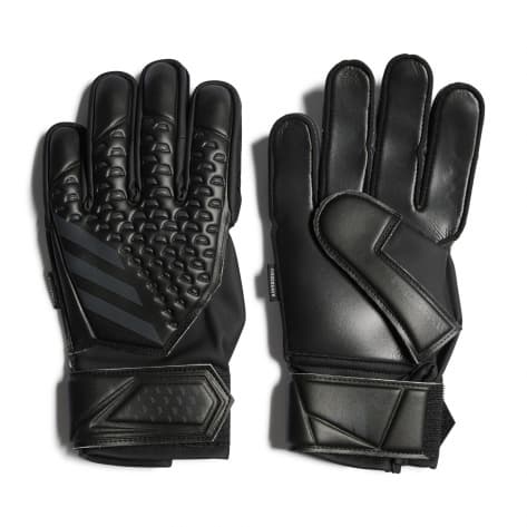 adidas Kinder Torwarthandschuhe Predator Match Fingersave HY4073 6.5 Black/Black/Black | 6.5