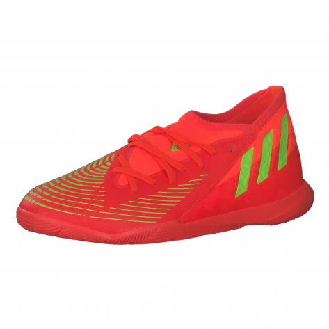 adidas Kinder Fussballschuhe PREDATOR EDGE.3 IN J GV8510 32 Solar Red/Solar Green/Core Black | 32