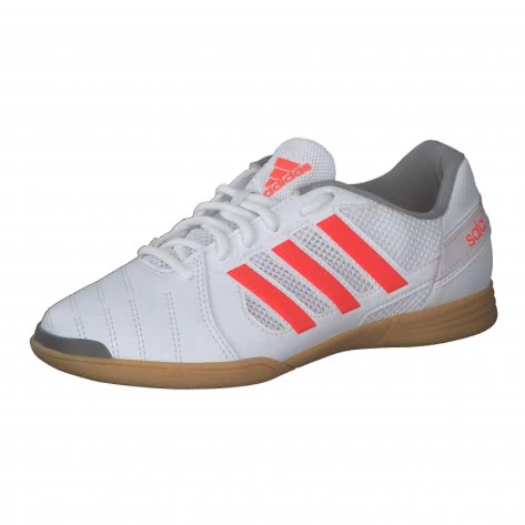 adidas Kinder Fussballschuhe Top Sala J GY3385 35 Ftwr White/Solar Red/Iron Met. | 35