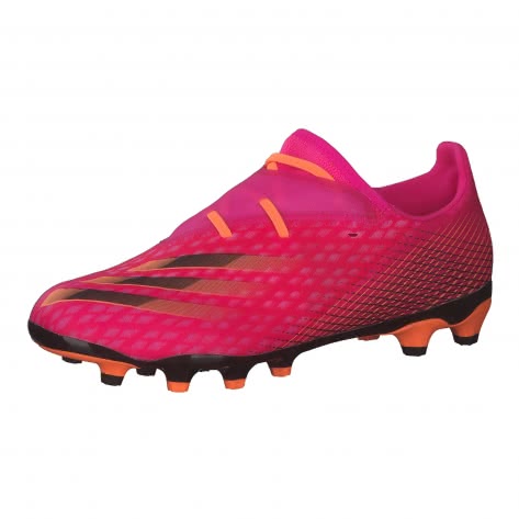 adidas Herren Fussballschuhe X GHOSTED.2 MG FY7270 46 2/3 Shock Pink/Core Black/Screaming Orange | 46 2/3