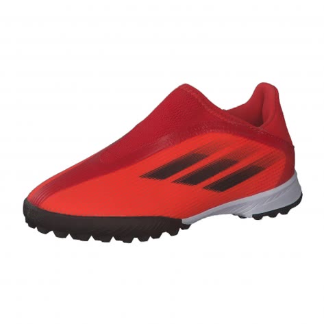 adidas Kinder Fussballschuhe X SPEEDFLOW.3 LL TF J FY3255 35 1/2 Red/Core Black/Solar Red | 35 1/2