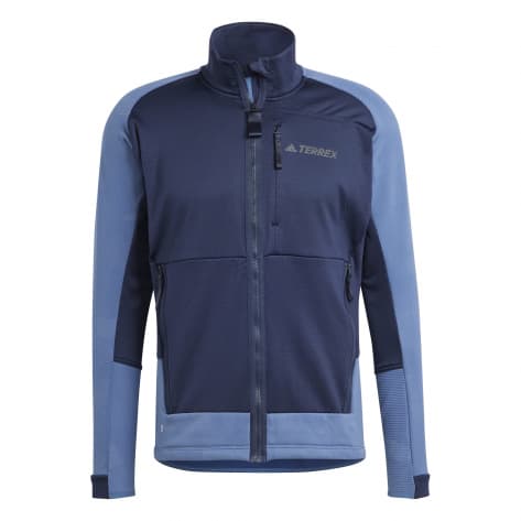 adidas TERREX Herren Fleecejacke Tech Flooce Hiking HH9227 L Legend Ink/Wonder Steel | L