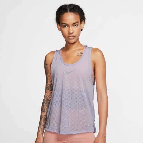 Nike Damen Lauftop Miler Tank Breathe AJ8139 