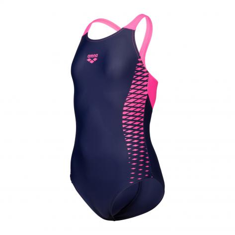 Arena Mädchen  Badeanzug OPENINGS SWIMSUIT V BACK 008674 