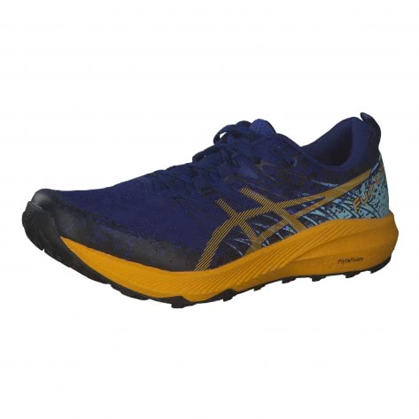 Asics Herren Trail Running Schuhe Fuji Lite 2 1011B209-400 46 Monaco Blue/Sunflower | 46