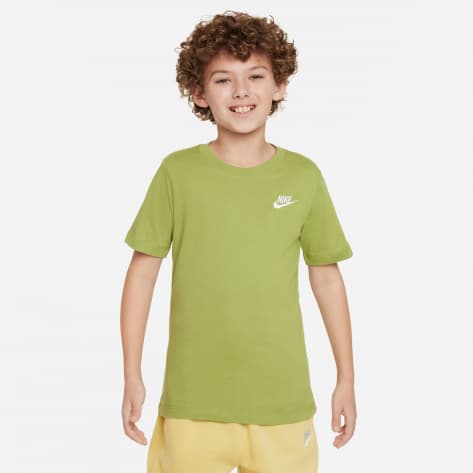 Nike Jungen T-Shirt Tee emb Futura AR5254-377 158-170 Pear/White | 158-170