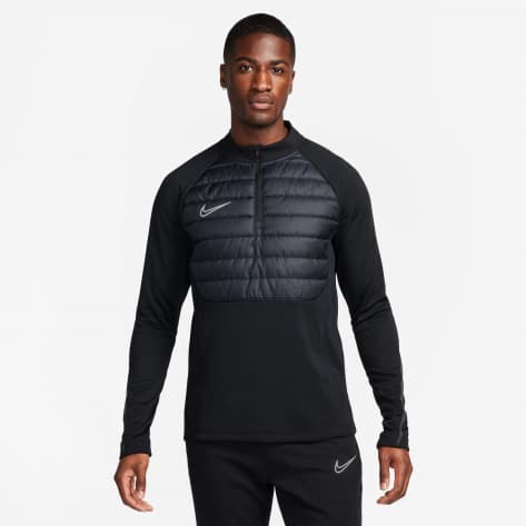 Nike Herren Zip-Top Academy Winter Warrior FB6816-010 XS Black/Anthr./Refl. Silver | XS