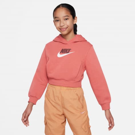 Nike Mädchen Kapuzenpullover Big Girls Crop Hoodie FD2925 