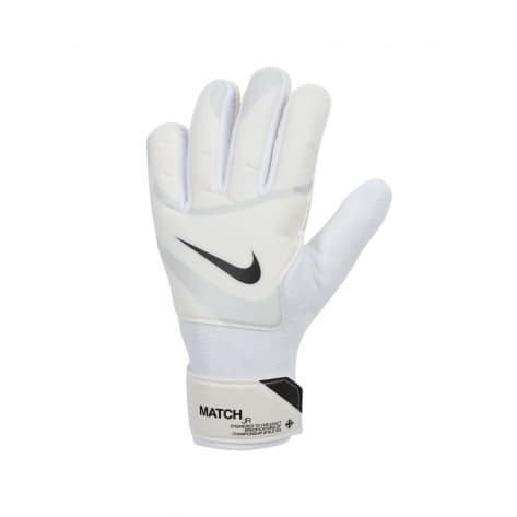 Nike Kinder Torwarthandschuhe Match Jr. FJ4864-100 4 WHITE/PURE PLATINUM/BLACK | 4