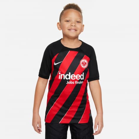Nike Kinder Eintracht Frankfurt Home Trikot 2023/24 FJ6265-010 147-158 Black/Universtity Red/White | 147-158
