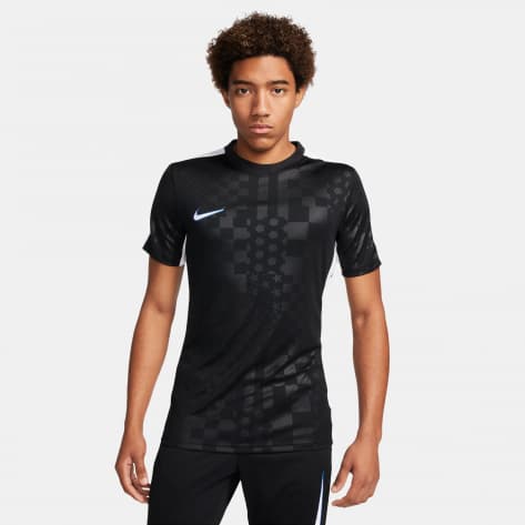 Nike Herren Trainingsshirt Dri-FIT Fußballoberteil FN2387-010 M Black/White/White | M