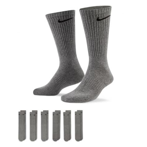 Nike Unisex Sportsocken Everyday Cushion Crew 6PR SX7666 