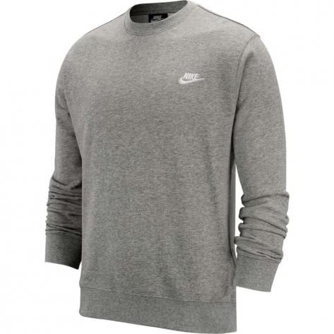 Nike Herren Sweatshirt French Terry Crew BV2666-063 XL Grey Heather | XL