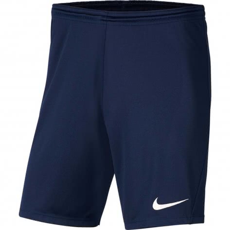 Nike Herren Short Park III BV6855-410 XL Midnight Navy/White | XL