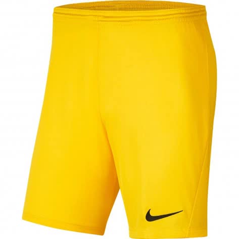 Nike Kinder Short Park III BV6865-719 128-137 Tour Yellow/Black | 128-137