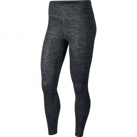 Nike Damen Tight One Luxe Heather CD5915-010 XL Black/Clear | XL