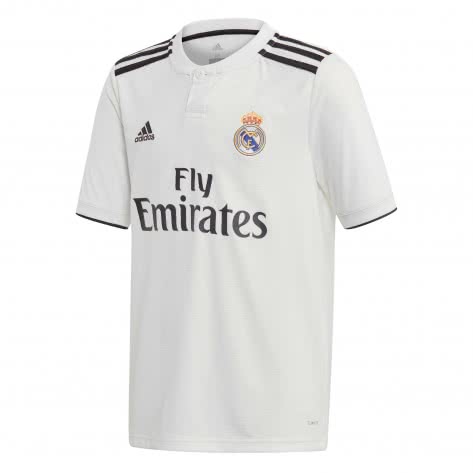 adidas Kinder Home Trikot Real Madrid 2018/19 CG0554 176 core white/black | 176