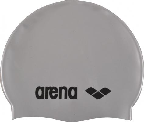Arena Kinder Badekappe Classic Silicone Junior 91670 Silber Silber | One size
