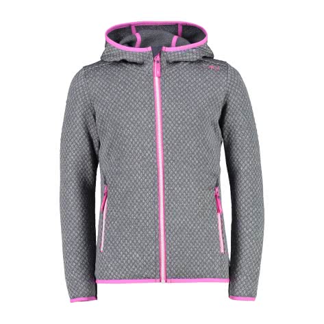 CMP Mädchen Fleece Jacke Fix Hood 31H1735 