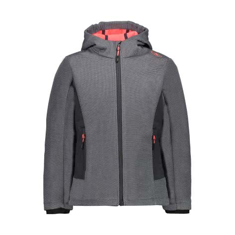CMP Mädchen Softshelljacke GIRL JACKET FIX HOOD 30A1915 