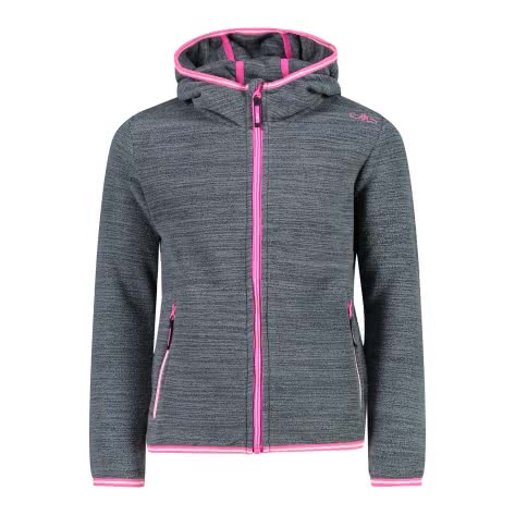 CMP Mädchen Fleecejacke GIRL JACKET FIX HOOD 30G2205 