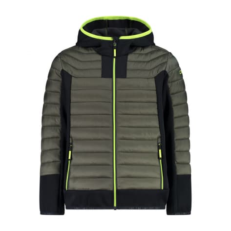 CMP Jungen Hybridjacke KID JACKET HYBRID FIX HOOD 34Z3244-E943 140 Olive | 140