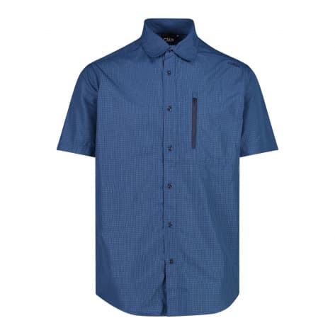 CMP Herren Kurzarm Hemd Man Shirt 33S5757-39YN 54 B.Blue-Dusty Blue | 54