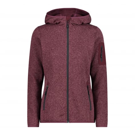 Трикотажная меланжевая толстовка CMP Damen Jacke 3H19826 Розовый 9390₽