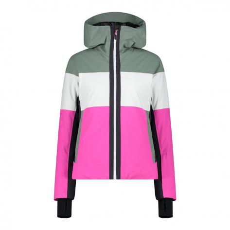 CMP Damen Skijacke Woman Jacket Zip Hood 3W0676 