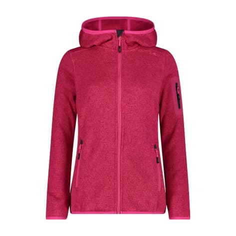 Трикотажная меланжевая толстовка CMP Damen Jacke 3H19826 Розовый