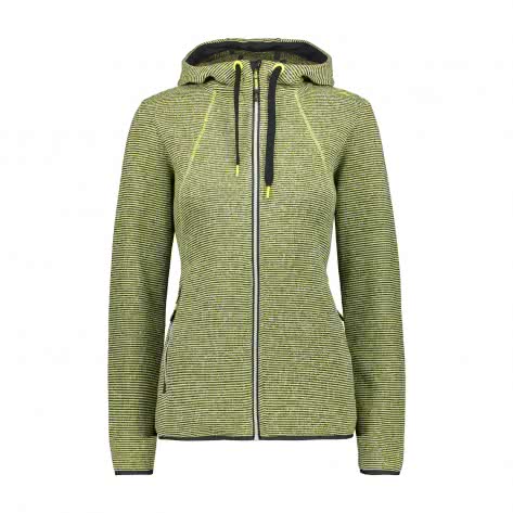 CMP Damen Fleecejacke Woman Jacket Fix Hood 30H1906 