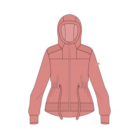 CMP Damen Fleecejacke WOMAN JACKET FIX HOOD 34D5586 