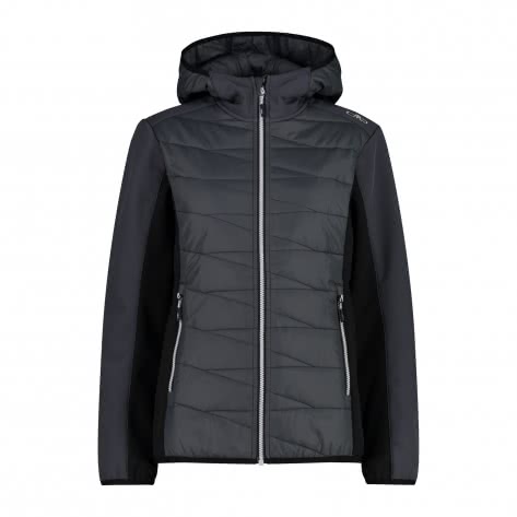 CMP Damen Softshelljacke WOMAN JACKET FIX HOOD 31A0906-U911 36 Titanio | 36