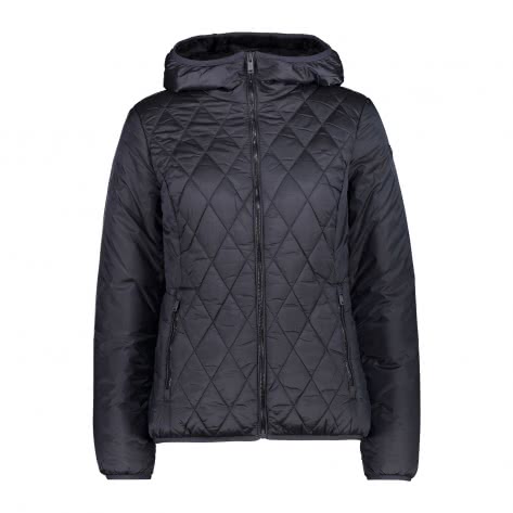 CMP Damen Steppjacke Woman Jacket Fix Hood 31K2816 