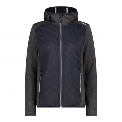 CMP Damen Jacke Woman Hybrid Jacket Fix Hood 33H5376-U423 36 Antracite | 36