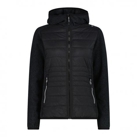CMP Damen Fleecejacke Woman Jacket Hybrid Fix Hood 35H1626 