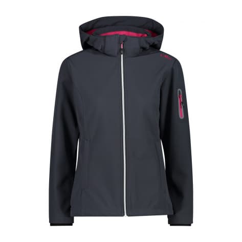 CMP Damen Softshelljacke Woman Jacket Zip Hood 39A5006 Rot