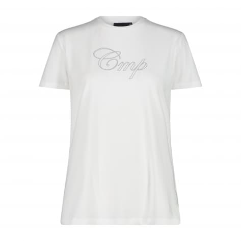 CMP Damen T-Shirt Woman T-Shirt 32D8066P-16XR 42 Bianco-Grey | 42