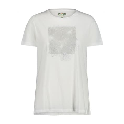 CMP Damen T-Shirt Woman T-Shirt 33F7766-18XN 36 Bianco-Silver | 36