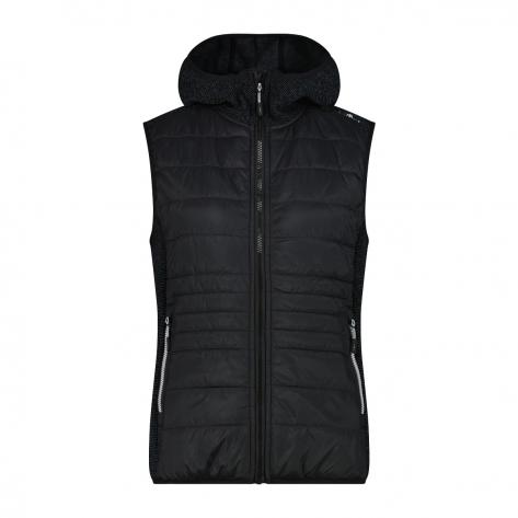 CMP Damen Weste Woman Vest Hybrid Fix Hood 35H1636 