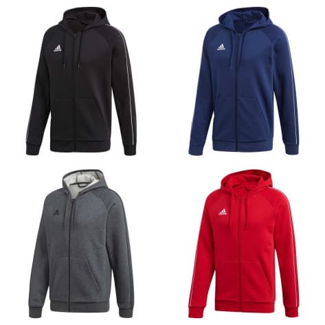 adidas Herren Fullzip Hoody Core 18 