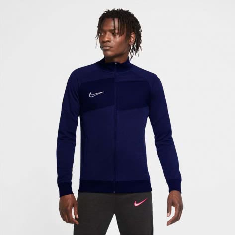 Nike Herren Trainingsjacke Knit Soccer Track Jacket CQ6544-492 S Blue Void/Heather | S