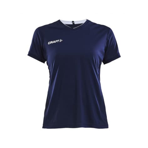 Craft Damen T-Shirt Progress Practise Tee 1905622-1390 XXL Navy/White | XXL