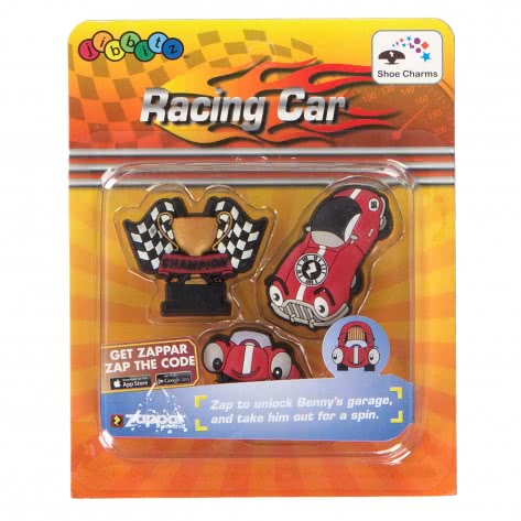 Crocs Jibbitz Anstecker 3 Pack 10004666 Zap Race Car | One size