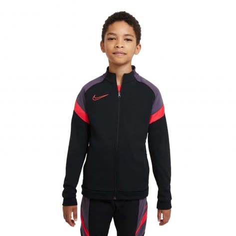 Nike Jungen Trainingsjacke Academy Knit Track Jacket CT2408-015 137-147 Black/Black/Siren Red/Siren Red | 137-147