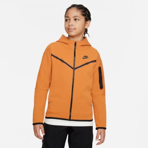 Nike Kinder Sweatjacke Sportswear Tech Fleece FZ Hoodie CU9223 