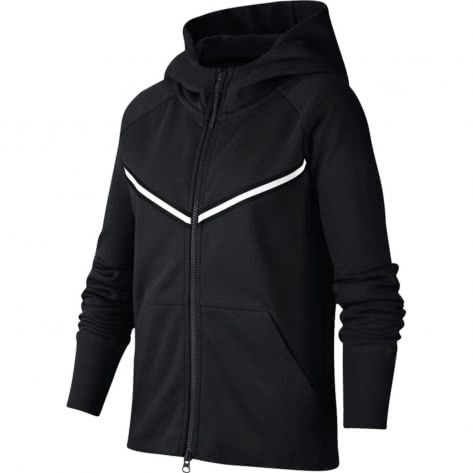 Nike Kinder Sweatjacke Tech Fleece Full-Zip CZ2570-010 128-137 Black/Black | 128-137
