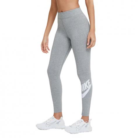 Nike Damen Leggings Essential Futura High-Rise CZ8528-063 M Dark Grey Heather | M