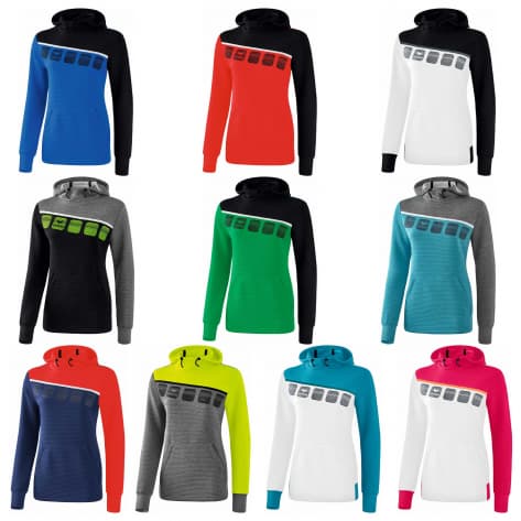 erima Damen Kapuzensweat 5-C 